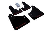 Rally Armor - Rally Armor 2004-2009 Mazda3/Speed 3 UR Black Mud Flap w/ Red Logo - Image 2