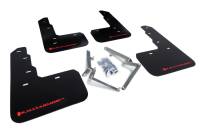 Rally Armor 17-21 Honda Civic Type R (Type R Only) UR Black Mud Flap w/ Red Logo