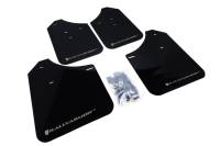 Rally Armor 02-07 Subaru WRX/STI/RS/2.5i (wagons req mod) UR Black Mud Flap w/ Silver Logo