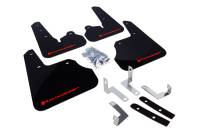 Rally Armor 12+ Subaru Impreza 5dr Hatch/4dr Sedan UR Black Mud Flap w/ Red Logo