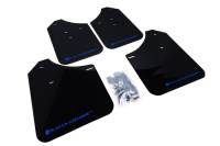 Rally Armor - Rally Armor 02-07 Subaru WRX/STI/RS/2.5i (wagons req mod) UR Black Mud Flap w/ Blue Logo - Image 2