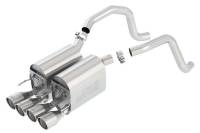 Borla - Borla 05-08 Corvette Coupe/Conv 6.0L/6.2L 8cyl AT/MT 6spd S-Type II SS Exhaust (rear section only) - Image 2