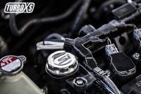 Turbo XS - Turbo XS Oil Cap Gunmetal Grey Si Logo 2017 Honda Civic. - Image 3