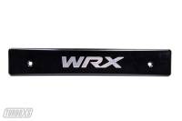 Turbo XS Billet Aluminum License Plate Delete 2015-17 Subaru WRX/STi Black Machined "WRX" Logo.