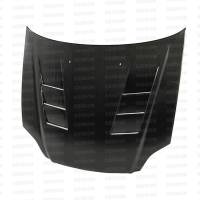 Seibon TS-style carbon fiber hood for 1999-2000 Honda Civic