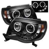 Spyder Auto - Spyder Toyota Tacoma 05-11 Projector Headlights LED Halo LED Black High H1 Low H1 PRO-YD-TT05-HL-BK - Image 2