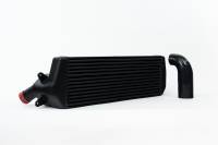 CSF Radiators - CSF 2020+ Hyundai Veloster N / 2021+ Hyundai i30N DCT High Perf. Stepped Core Intercooler - Black - Image 1