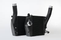 CSF Radiators - CSF 2019+ Lamborghini Urus / 2020+ Audi RS Q8 / SQ8 / SQ7 High Performance Intercooler System- Black - Image 2