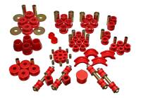 Energy Suspension 74-78 Nissan 260Z/280Z Red Hyper-Flex Master Bushing Set