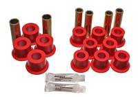 Energy Suspension - Energy Suspension 06/86-97 Nissan 720/Hardbody P/U 4WD Red Front Leaf Spring Bushing Set - Image 2