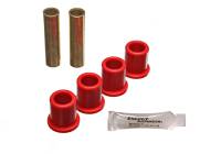 Energy Suspension - Energy Suspension 89-97 Ford Ranger Red Rear 2WD Frame Shackle Bushings Set - Image 2