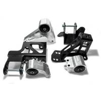 Innovative 92-95 Civic K-Series Silver Aluminum Mounts 75A Bushings (Not K24 Trans)