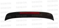 Seibon SP-style carbon fiber rear spoiler w/LED for 1992-1995 Honda Civic HB