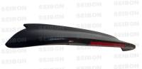 Seibon Carbon - Seibon SP-style carbon fiber rear spoiler w/LED for 1992-1995 Honda Civic HB - Image 3