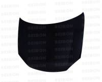 Seibon OEM-style carbon fiber hood for 2006-2009 VW Golf GTI (Shaved)