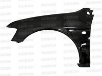 Seibon Carbon fiber fenders for 2003 -2007 Mitsubishi Lancer EVO8 (10mm Wider)