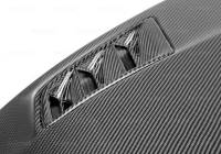 Seibon Carbon - Seibon MGII-style carbon fiber hood for 2006-2010 Honda Civic 4DR JDM / Acura CSX - Image 2