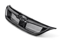 Seibon Carbon - Seibon STI-Style Carbon Fiber Front Grille For 2011-2013 Subaru Impreza WRX STi (Mesh not Included) - Image 5