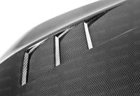 Seibon Carbon - Seibon TS-Style Carbon Fiber Hood for 2012-2013 Honda Civic 2DR - Image 2