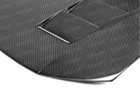 Seibon Carbon - Seibon TS-Style Carbon Fiber Hood for 2012-2013 Honda Civic 2DR - Image 3