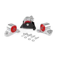 Innovative 96-00 Civic B/D Series Silver Aluminum Mounts 60A Bushings (2 Bolt)