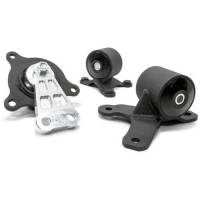 Innovative 02-05 Civic K-Series Black Steel Mounts 95A Bushings (Not K24 Trans)