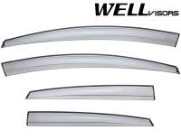 WellVisors Side Window Deflectors Ford Fiesta Sedan 11-19 Aerodyn Series