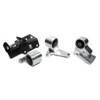 Innovative 92-95 Civic H-Series Silver Aluminum Mounts 75A Bushings