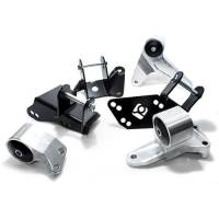 Innovative 96-00 Civic K-Series Silver Aluminum Mounts 75A Bushings (EG/DC Subframe)