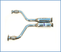 Invidia - Invidia 09+ FX35 2/4WD Gemini Single Layer Titanium Tip Cat-back Exhaust - Image 2