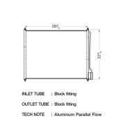 CSF Radiators - CSF 00-05 Ford Excursion 5.4L A/C Condenser - Image 2