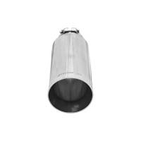 Flowmaster - Flowmaster Exhaust Tip - 4.00 In. Angle Cut Polished Ss Fits 3.00 In. Tubing (Clamp On) - Image 3