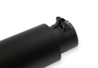 Flowmaster - Flowmaster Universal Exhaust Tip - 2.50 In. Black Angle Cut (Clamp On) - Image 3