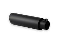 Flowmaster - Flowmaster Universal Exhaust Tip - 2.50 In. Black Angle Cut (Clamp On) - Image 4