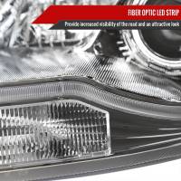 Spec'D Tuning Products - Spec-D 1999-2006 Audi TT LED Bar Projector Headlights (Chrome Housing/Clear Lens) - Image 4