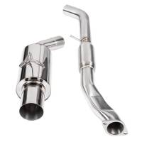 DC Sports Y-back Single Canister Exhaust Polished (09-21 Nissan 370Z)