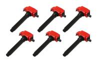 MSD Coils, Red, Chrysler V6 '11-'16, 6-Pack