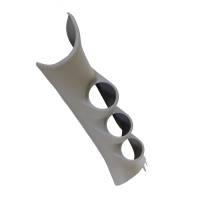 AutoMeter 10-12 Dodge Ram 52mm Taupe Triple Pillar Pod