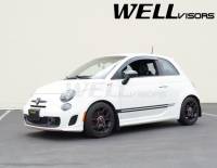 WellVisors - WellVisors Side Window Deflectors Fiat 500 500c 12-19 Premium Series - Image 2