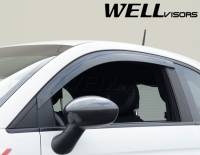 WellVisors - WellVisors Side Window Deflectors Fiat 500 500c 12-19 Premium Series - Image 4