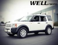 WellVisors - WellVisors Side Window Deflectors Land Rover LR3 LR4 05-16 With Black Trim - Image 2