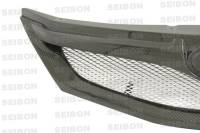 Seibon Carbon - Seibon STI-style carbon fiber front grille for 2008-2010 Subaru Impreza/WRX/Sti - Image 2