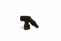 McLeod Fitting Elbo Connector W/Bleed Screw For Wire Clip Male Plug In Fittings