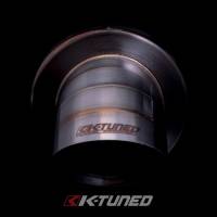 K-Tuned Universal Muffler - Turndown 3' Inlet / 3.5' Exit - Image 3