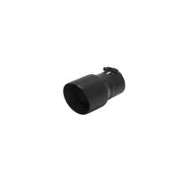 Flowmaster - Flowmaster Universal Exhaust Tip - 4 In. Angle Cut Black Ceramic Coating - Image 1