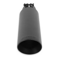 Flowmaster - Flowmaster Universal Exhaust Tip - 3.00 In. Black Angle Cut (Clamp On) - Image 3