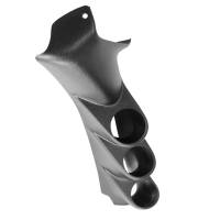 AutoMeter 01-04 Ford Mustang Convertible 52mm Black Triple Pillar Pod