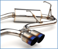 Invidia - Invidia 05-06 Mini Cooper S 60mm (80mm tip) Titanium Tip Cat-back Exhaust - Image 2