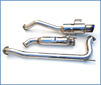 Invidia 06-11+ Civic Si 4Dr ONLY 76mm RACING N1 Titanium Tip Cat-back Exhaust