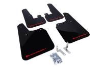 Rally Armor 10-14 Subaru Outback UR Black Mud Flap w/ Red Logo